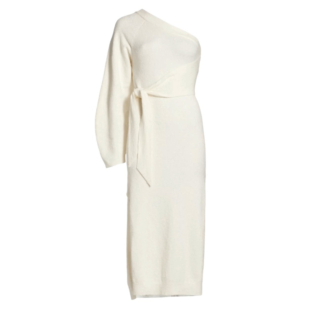 NANUSHKA Cedro Terry Knit Dress Creme XS NWT